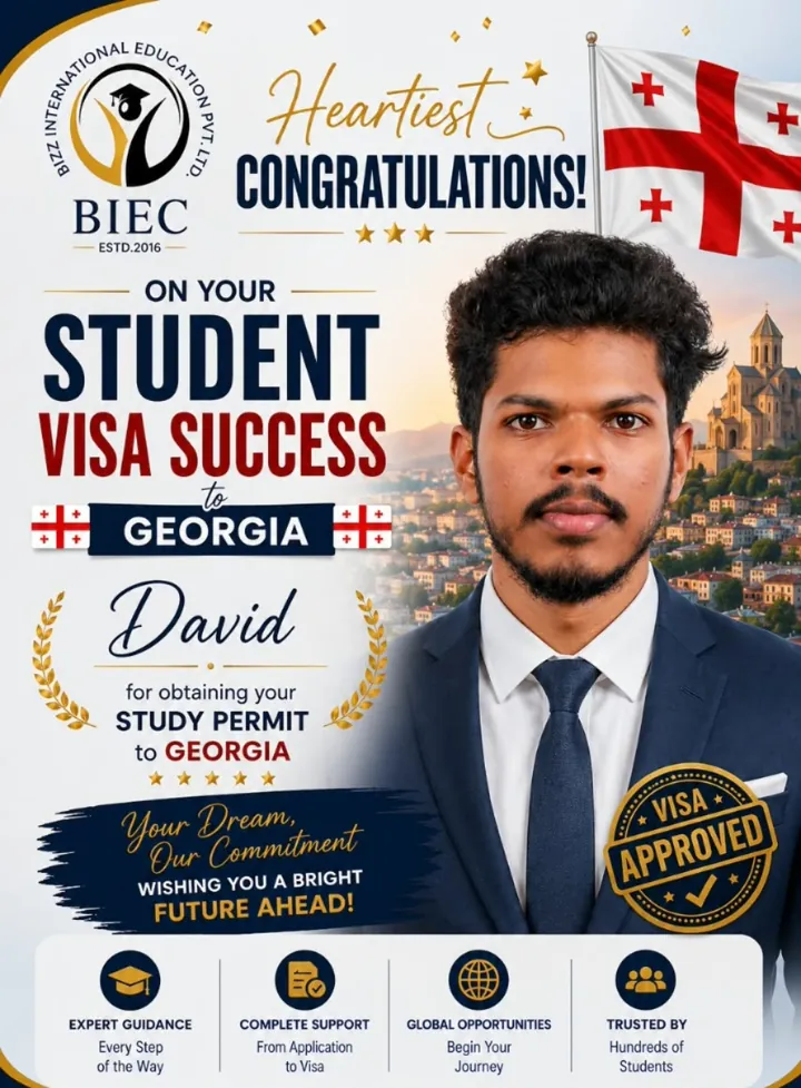 Georgia study permit success poster