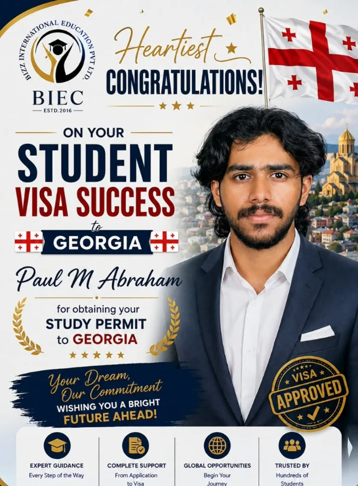 Georgia study permit success poster